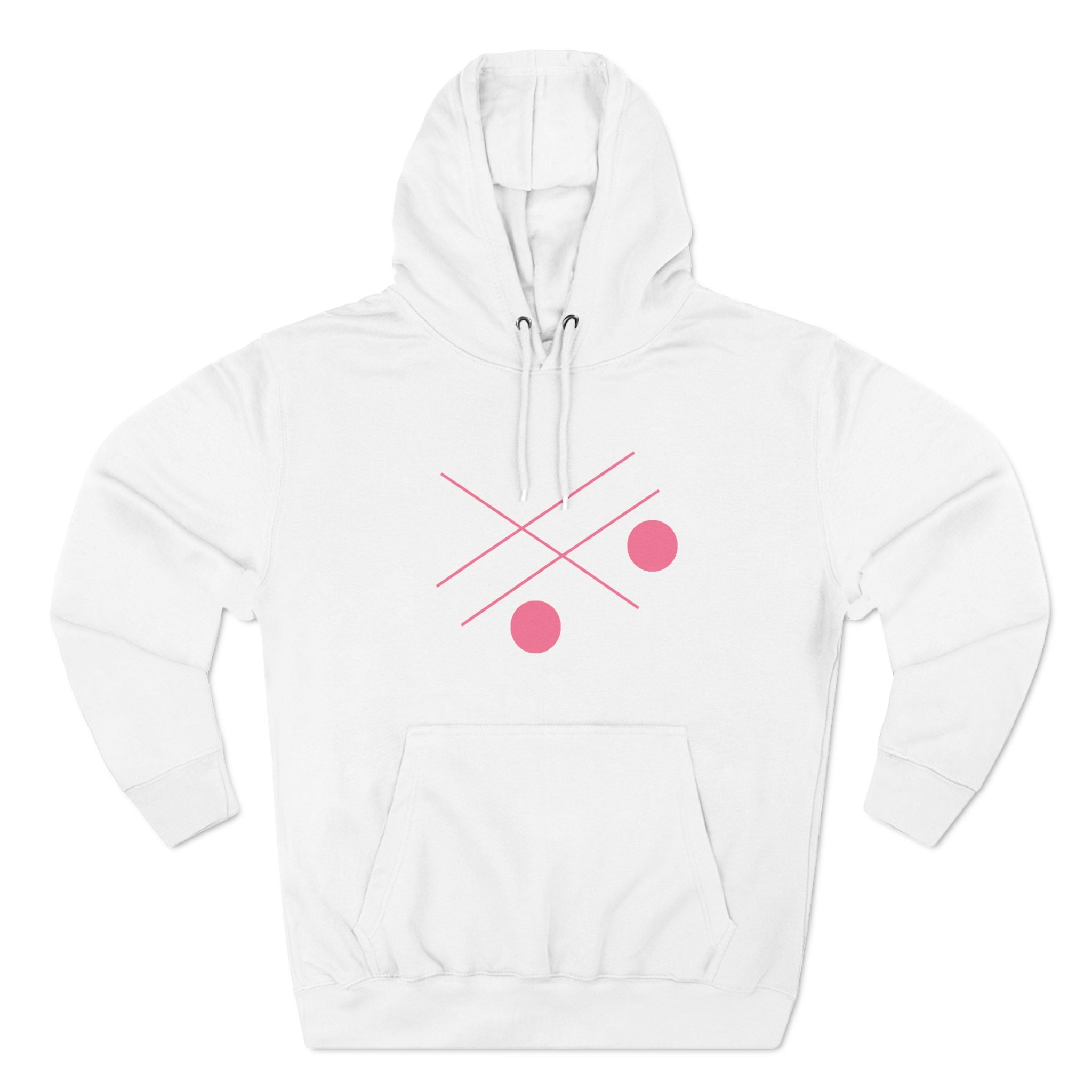 Three-Panel Fleece Hoodie