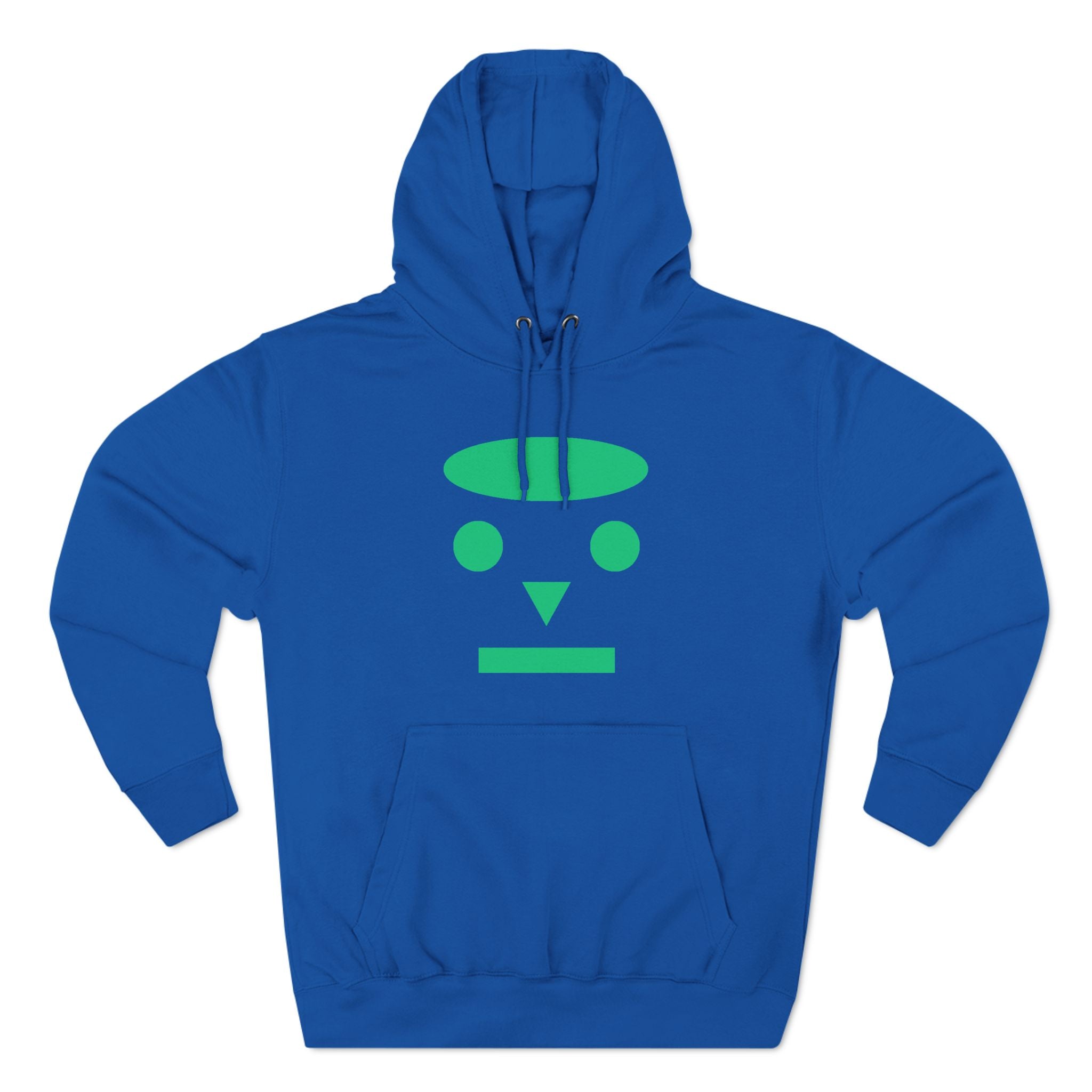 Three-Panel Fleece Hoodie