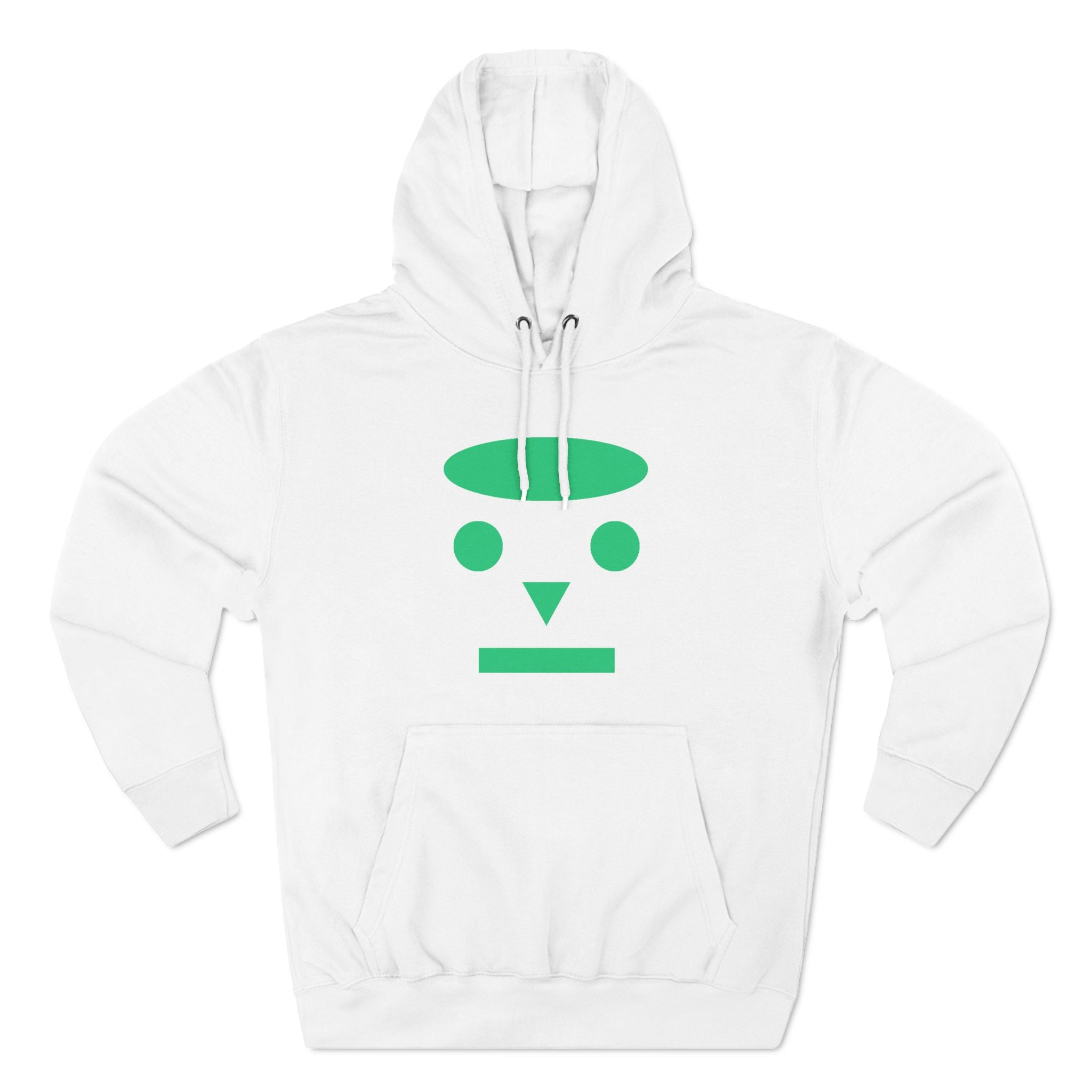 Three-Panel Fleece Hoodie
