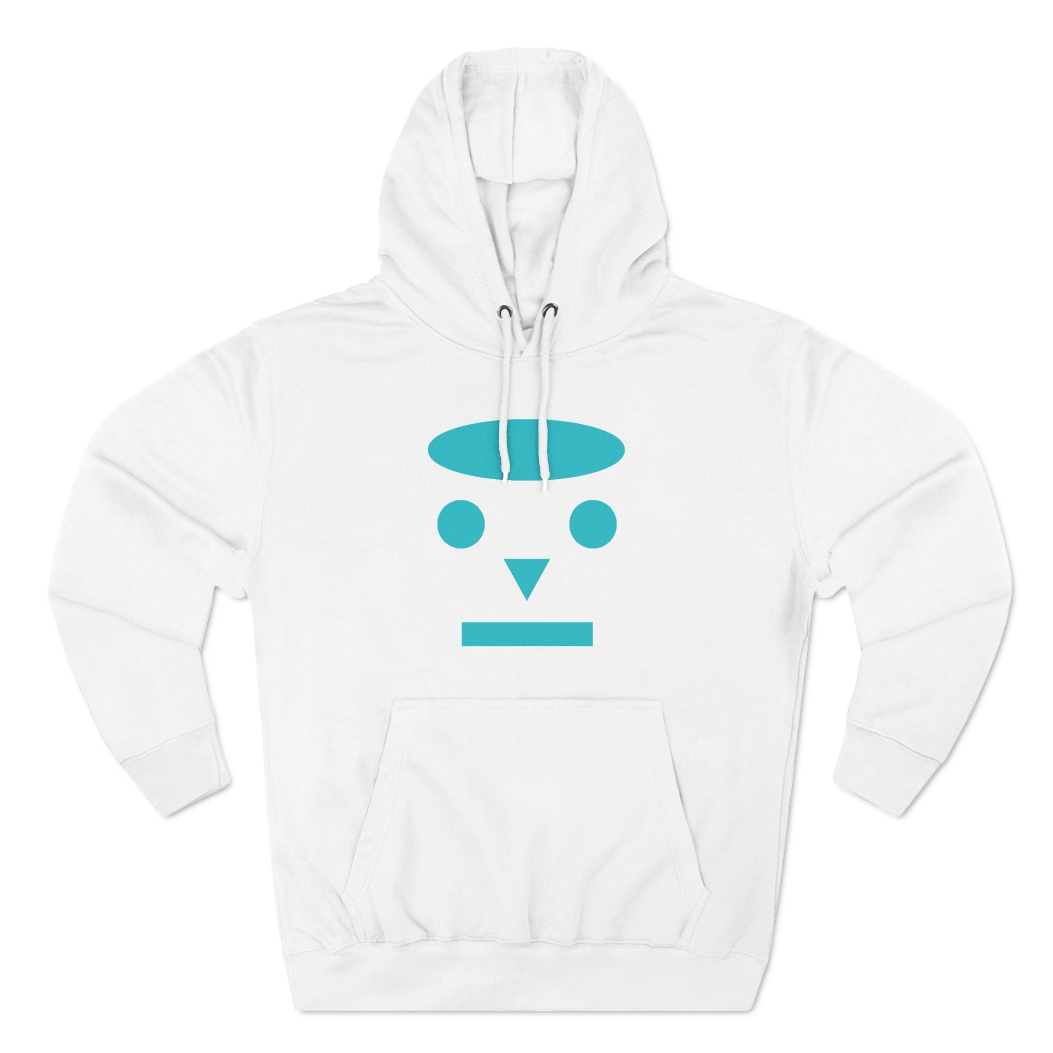 Three-Panel Fleece Hoodie