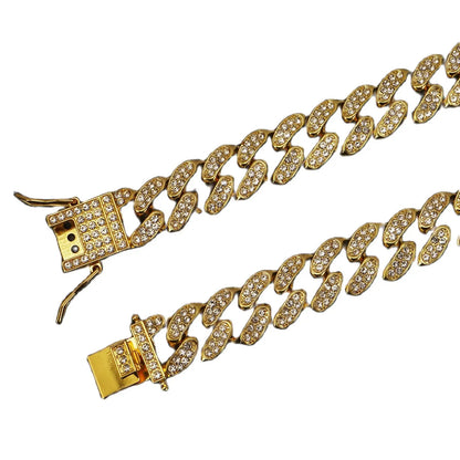 Dog Chain Cuban Collar