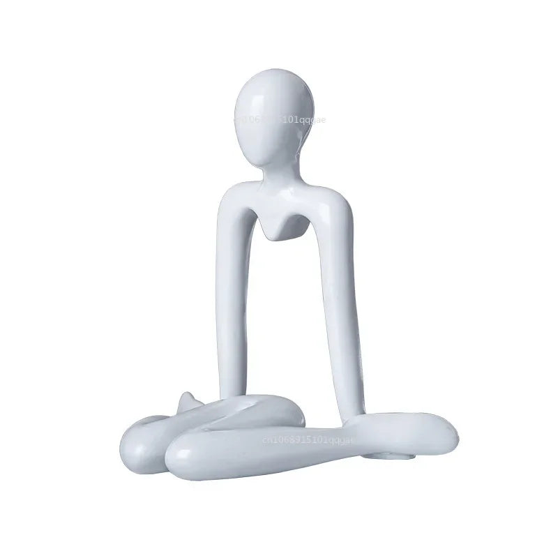 Nordic Thinker Statue Decor