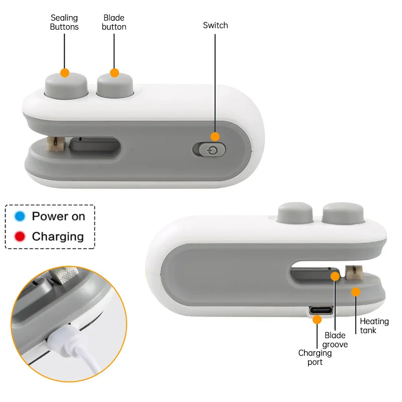 Portable USB Heat Sealer