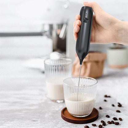 Rechargeable Stainless Steel Milk Frother