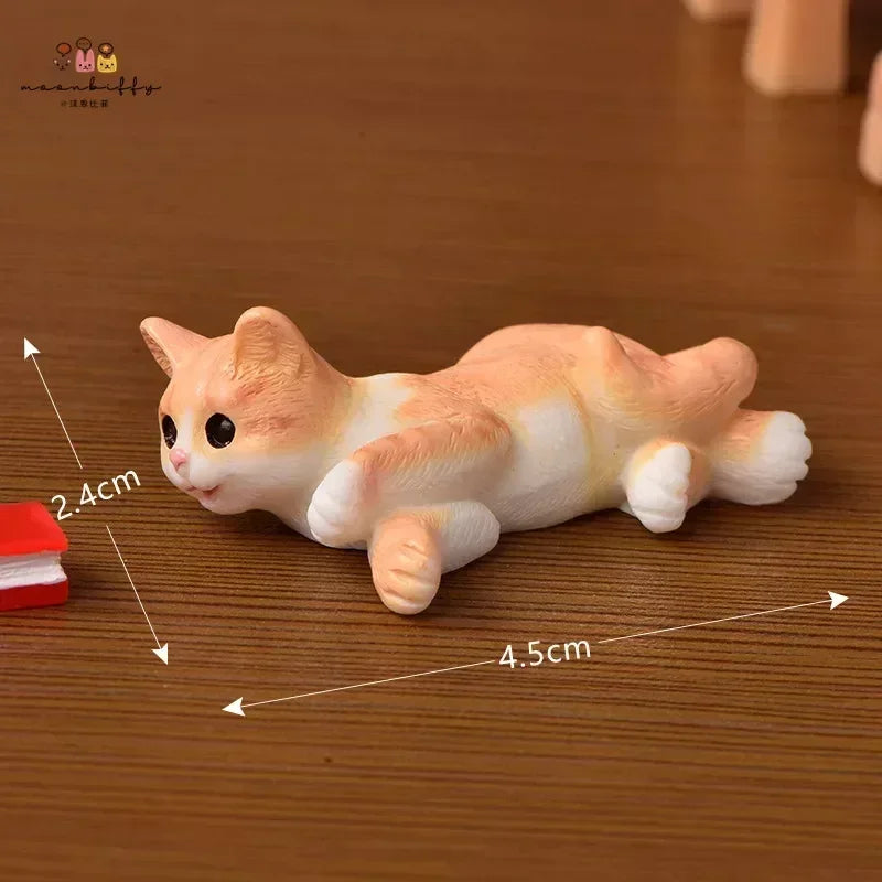 Resin Cat Miniature Decor