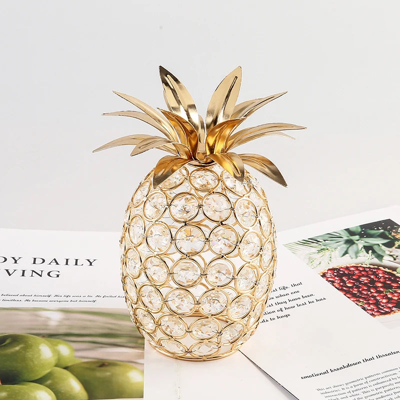 Crystal Pineapple Table Decor