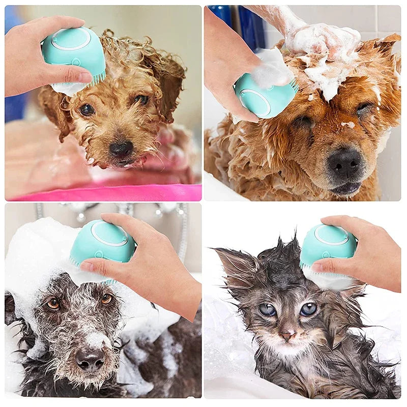 Silicone Pet Shower Brush