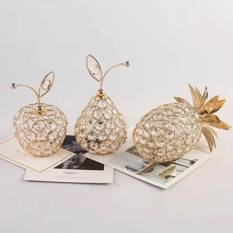 Crystal Pineapple Table Decor