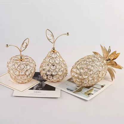 Crystal Pineapple Table Decor