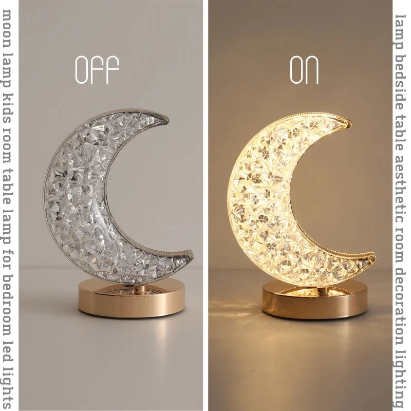 Crystal Touch Dimming Lamp