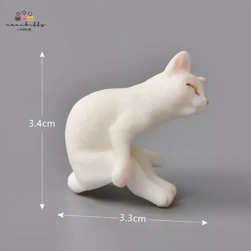 Resin Cat Miniature Decor