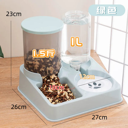 Automatic Cat Feeder Water Dispenser