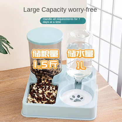 Automatic Cat Feeder Water Dispenser