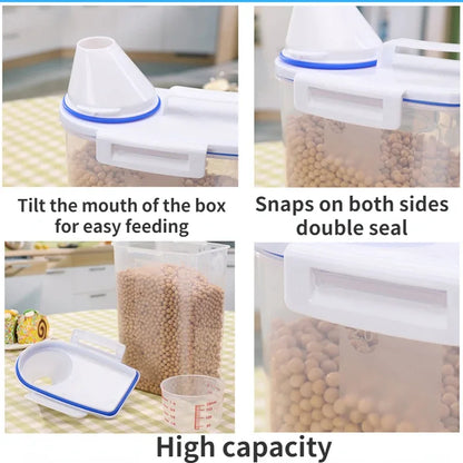 Dog Cat Food Storage Container