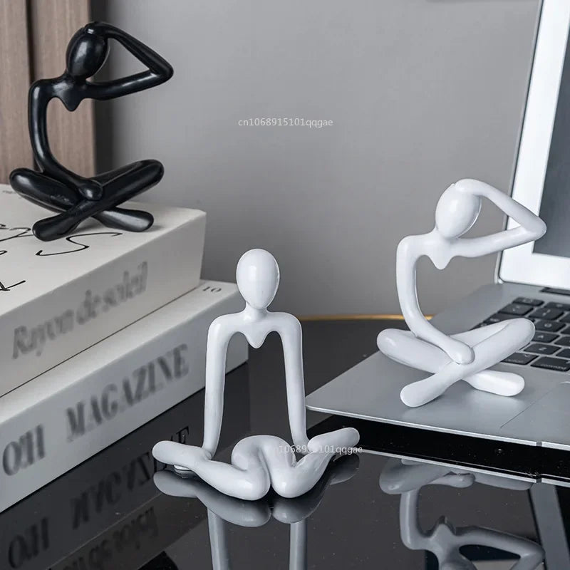 Nordic Thinker Statue Decor