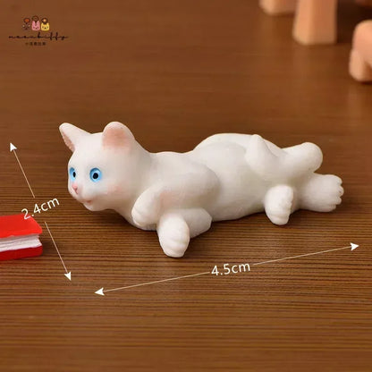 Resin Cat Miniature Decor